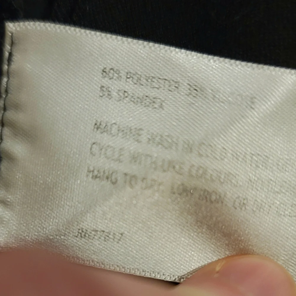 Blyse Black Women's Dress Pants Tall Long Size 12 Inseam 38" - Picture 6 of 6